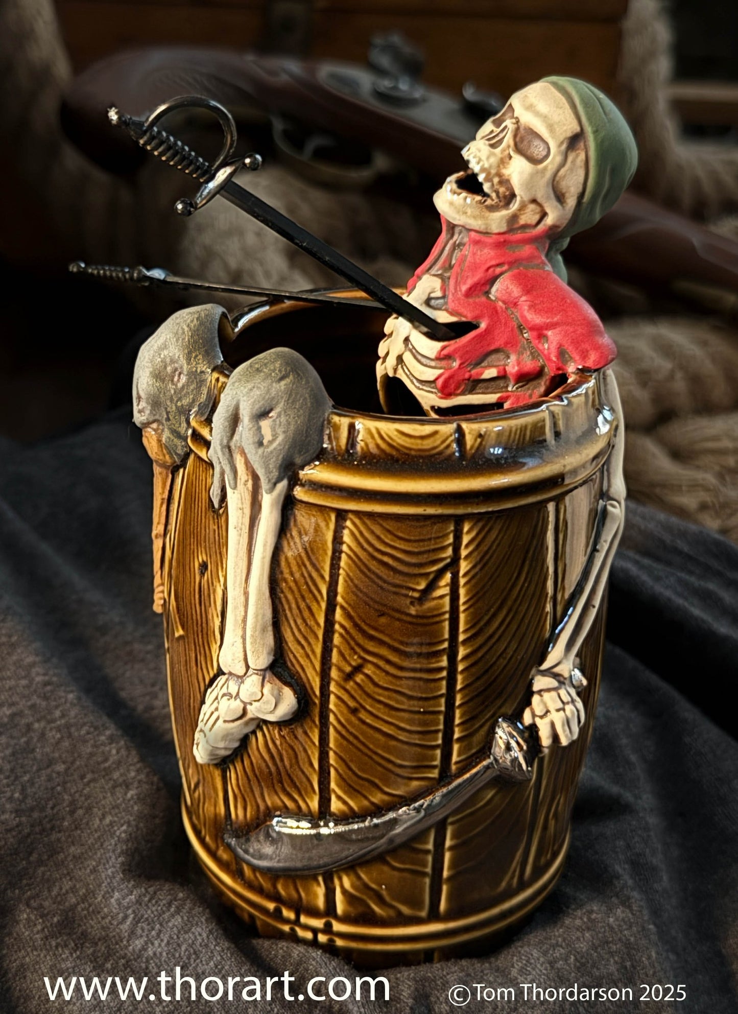 Pirate In Barrel Mug, Edition 2!
