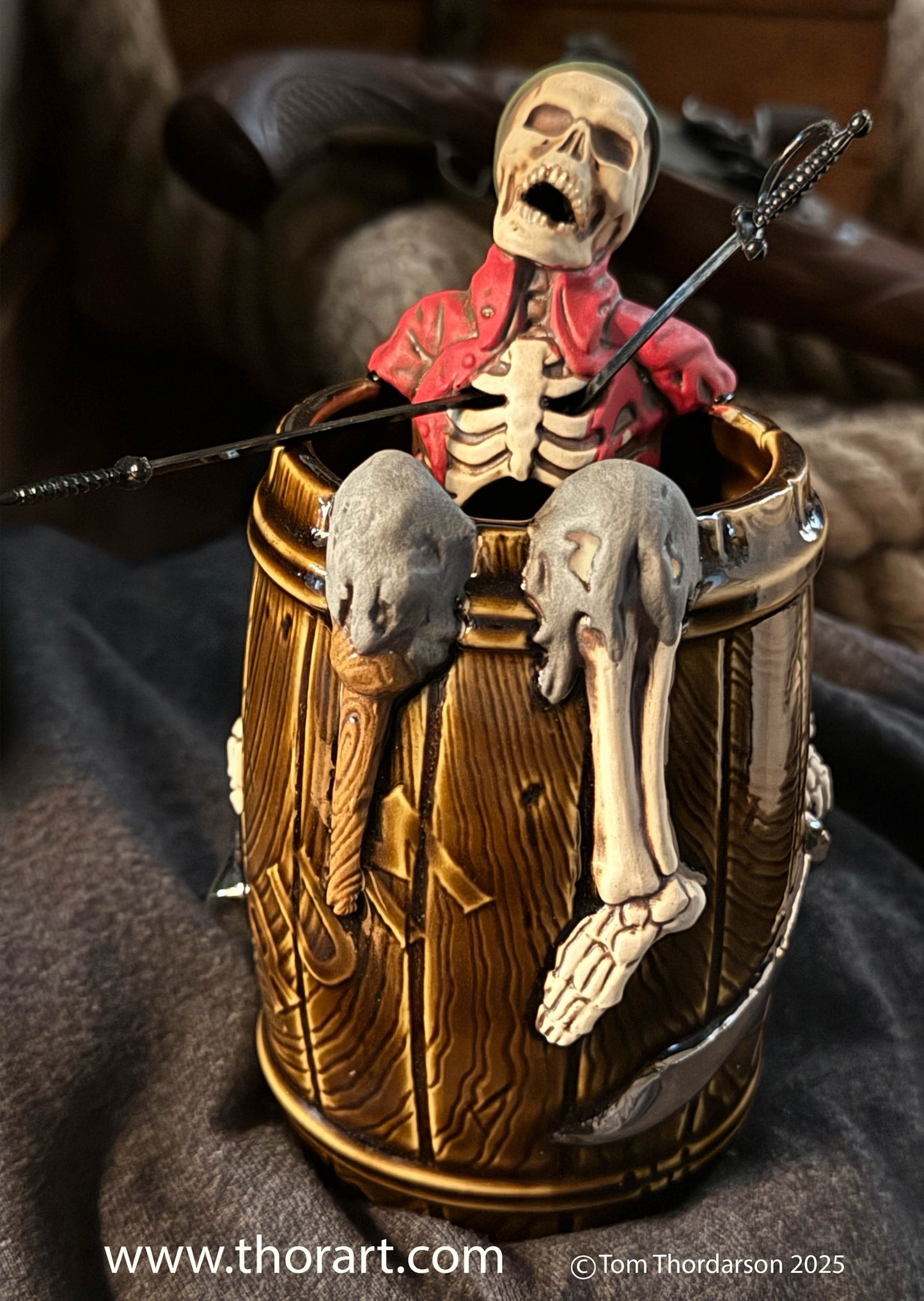 Pirate In Barrel Mug, Edition 2!